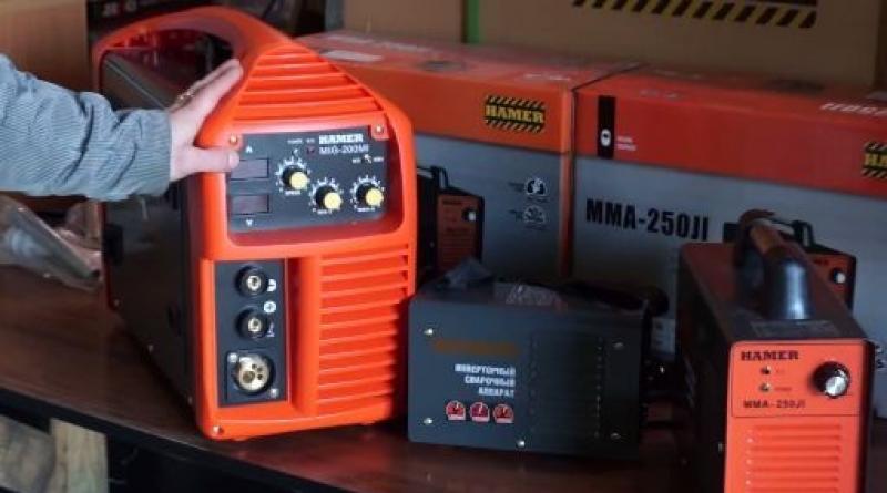How to choose a semi-automatic welding machine for home and garage work